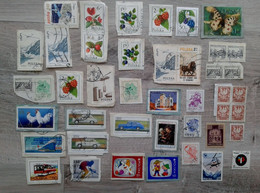 Timbres Polska Pologne Divers Sur Fragment Et Autres - Collections