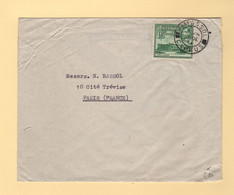 Chypre - Limassol - 1954 - Destination France - Chypre (...-1960)