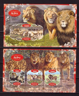 [gb2013] Fauna, Lions (s\s+block) - Felinos