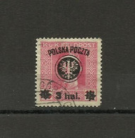 Poland 1918  - Fi. 21 Used - Oblitérés