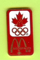 Pin's Mac Do McDonald's JO Jeux Olympiques Canada - 2CC28 - McDonald's