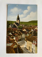 Sondershausen, Blick In Die Stadt Von Der Cruciskirche Aus, Gelaufen - Sondershausen