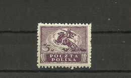 Poland 1919 - Fi. 96 B , MNH - Gebruikt