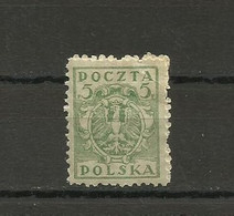 Poland 1919 - Fi. 86 B MNH - Used Stamps