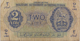 2 Lire 1943 Libya Tripolitania / RARE - Libya