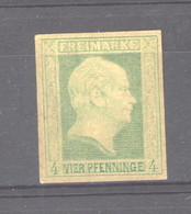 GRX  0921  -  Allemagne  -  Prusse  :  Mi  5  (*)   18 1/3 X 21 1/2 - Mint