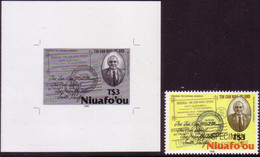 Tonga Niuafo'ou 1996 - Shows S/S Issued By Tonga In 1982  - Proof + Specimen - More Details In Item Description - Tonga (1970-...)