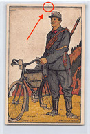 Armée Suisse - Schweizer Arme - Cycliste - Radfahrer - Année Jahr 1914 - VOIR SCANS POUR L'ÉTAT - Verlag E. E. Schlatter - Andere & Zonder Classificatie