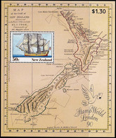 GEOGRAPHY- COASTINE OF NEW ZEALAND- MS- 1990- MNH-BR2-108 - Géographie
