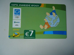 GREECE    USED   CARDS MASCOTS  OLYMPIC GAMES  ATHENS 2004 - Juegos Olímpicos