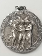1967 Roma Concorso Polifonia Classica Musica Medaglia Medal Angelo Cupido - Professionnels/De Société