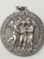 1967 Roma Concorso Polifonia Classica Musica Medaglia Medal Angelo Cupido - Professionali/Di Società