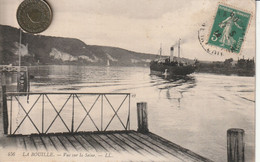 76 - Très Belle Carte Postale Ancienne De LA BOUILLE   Vue Sur La Seine - La Bouille