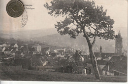 23 - Très Belle Carte Postale Ancienne De FELLETIN  Vue Aérienne - Felletin