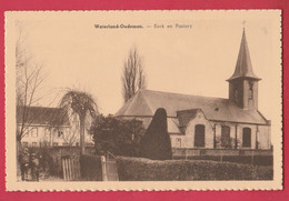 Waterland-Oudeman - Kerk En Pastory ( Verso Zien ) - Sint-Laureins