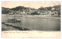 CPA - Carte Postale - Germany-Stadt Wehlen- Gruss Aus Der Sächs Schweiz VM39817 - Wehlen