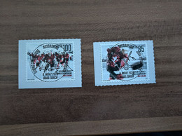 Set Eishockey Weltmeisterschaft Aus Bogen, Vollersttag, Set Ice Hockey World Championship 2020 From Sheet, FD Full - Used Stamps