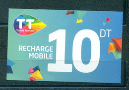 Phone Card Tunisie Telecom 10 DT - Tunesië