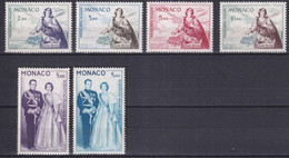 PROMOTION MONACO - 1960/61 - POSTE AERIENNE COMPLETE ! YVERT N°73/78 ** MNH - COTE = 130 EUR. - Luftfahrt