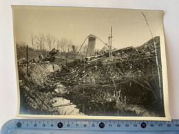 Original Fotografie Première Guerre Mondiale Viaduc De Blangy Hirson Aisne 2 - Hirson