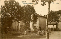 Belmont * Place Et Monument Aux Morts * Boucherie Charcuterie - Belmont De La Loire