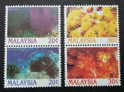 Malaysia The Marine Paradise 1995 Ocean Coral Reef Underwater Life Corals (stamp) MNH - Malasia (1964-...)