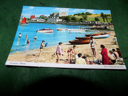 VINTAGE UK DORSET: SWANAGE Children On Beach Colour Hinde - Swanage