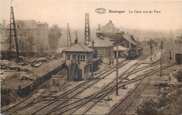 Belgique - Bastogne - La Gare Vue Du Pont - Bastogne