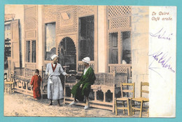 CAIRO CAIRE CAFè ARABE 1904 N°C589 - Le Caire