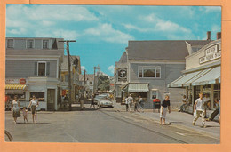 Cape Cod MA Coca Cola Advertising Sign Old Postcard - Cape Cod