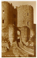 Gateway, Harlech Castle (Judges Ltd.-9011) Gwynedd - Merionethshire