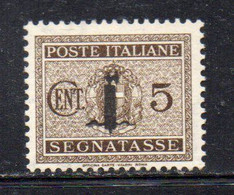 Y2343 - REPUBBLICA SOCIALE GNR 1944 ,  Segnatasse Fascetti Il N. 60  ***  MNH - Taxe