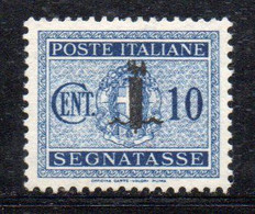 Y2345 - REPUBBLICA SOCIALE GNR 1944 ,  Segnatasse Fascetti Il N. 61  ***  MNH - Postage Due