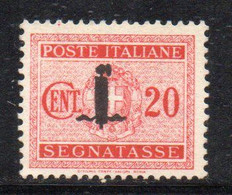 Y2352 - REPUBBLICA SOCIALE GNR 1944 ,  Segnatasse Fascetti Il N. 62  ***  MNH - Postage Due