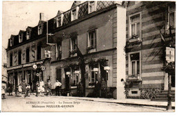 Aubange "Frontière" - La Douane Belge - Maison Muller-Guinin - Circulé: 1932 - 2 Scans - Aubange