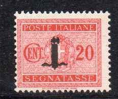 Y2353 - REPUBBLICA SOCIALE GNR 1944 ,  Segnatasse Fascetti Il N. 62  ***  MNH - Segnatasse