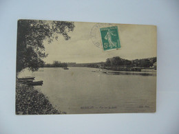 HERBLAY  95 VAL D'OISE VUE SUR LA SEINE CPA 1908 - Herblay