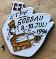 FONDUE FROMAGE - ETPF GOSSAU 8/10 JULI 1994 - CAQUELON -  SUISSE - SCHWEIZ - SVIZZERA - SWITZERLAND - CHEESE -   (28) - Alimentation