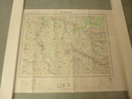 Carte I.G.N. 1-14 : MONTMORILLON - 1 / 100 000ème - 1961. - Cartes Topographiques