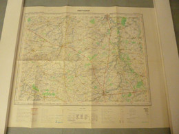 Carte I.G.N. G-13 : PARTHENAY - 1 / 100 000ème - 1960. - Cartes Topographiques