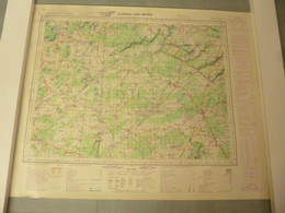 Carte I.G.N. P-10 : LUXEUIL-les-Bains - 1957 - 1/100 000ème. - Cartes Topographiques