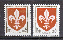 France 1230 A Nouveaux Francs Lille Gomme Tropicale Neuf ** TB MNH  Sin Charnela Cote 29 - Varietà: 1960-69 Nuovi