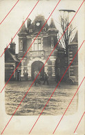 62-Havrincourt Photo Carte Allemande Horloge Entrée Du Château - Guerra 1914-18