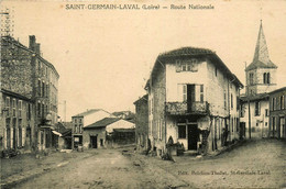 St Germain Laval * La Route Nationale * Rue - Saint Germain Laval