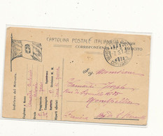 FM 127 / FRANCHISE MILITAIRE  CARTOLINA POSTALE ITALIANA - Other & Unclassified