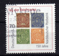 ALLEMAGNE Germany 2018 Timbre Sur Timbre Postbezirk Obl. - Gebraucht