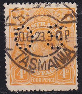 AUSTRALIEN AUSTRALIA [Dienst Lochung] MiNr 0030 AX ( O/used ) [01] - Dienstzegels