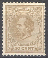 Nederland 1872 NVPH Nr 27 Ongebruikt/MH Koning Willem III, King William III - Unused Stamps