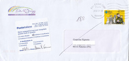 COMMEMORATIVO _ 2021  /   Cover_ Lettera Commemorativo  B  Isolato - 2021-...: Poststempel