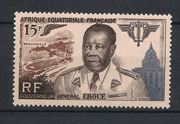 AEF - 1955 - Poste Aérienne PA N°Yv. 61 - Félix Eboué - Neuf Luxe ** / MNH / Postfrisch - Ongebruikt